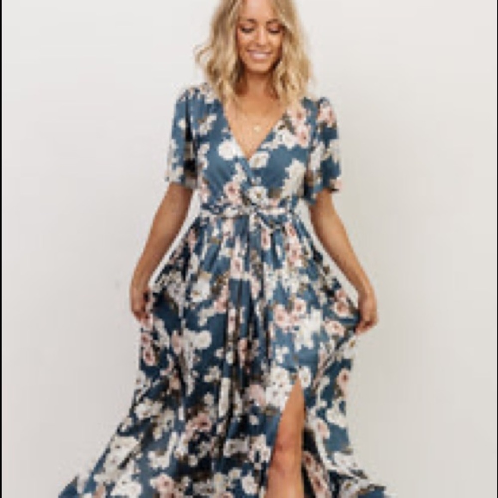 Baltic Born Sicily Satin Maxi